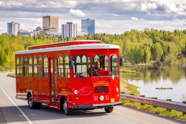 Trolley tour in Anchorage